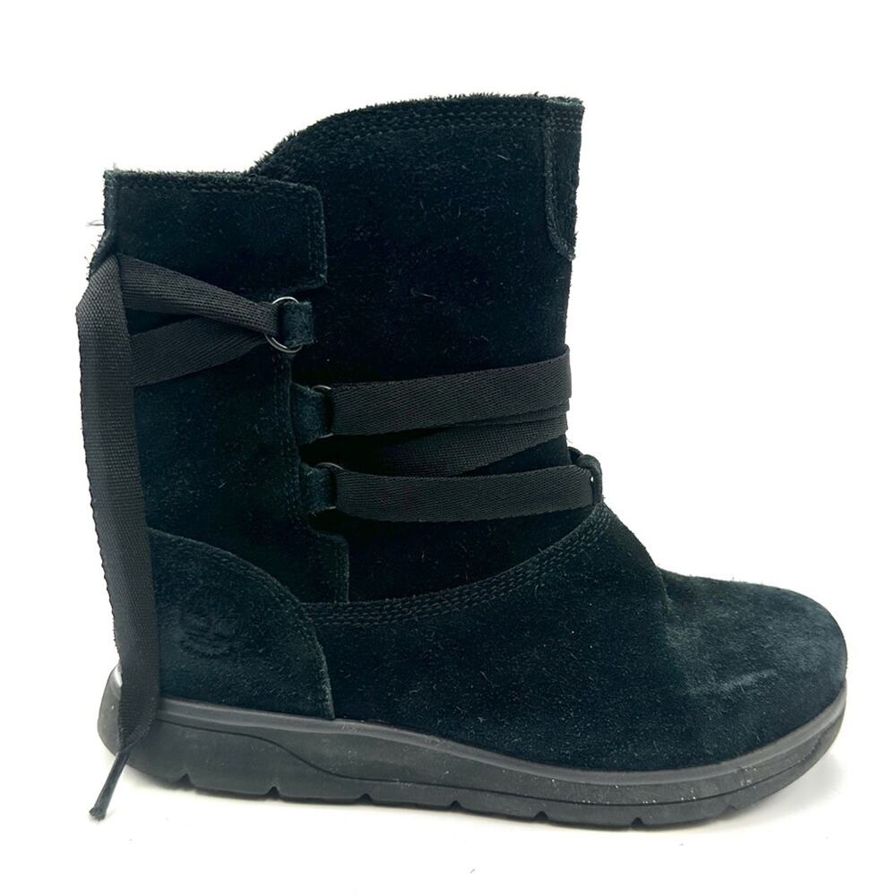 TIMBERLAND LEIGHLAND PULL-ON WATERPROOF BOOTS WOMEN'S size 8